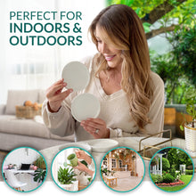 Load image into Gallery viewer, 4 Inch Matte White Ceramic Plant Pot Saucer (4 Pack)