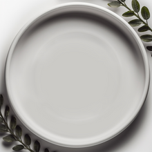 Load image into Gallery viewer, 12 Inch Ceramic Saucer - Matte White

