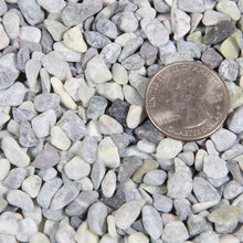 Load image into Gallery viewer, Decorative Pebbles - Blue, Green, Gray - 5-10 mm - 2.5lb Bag
